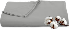 Royale Linens 300 Thread Count 100% Long Staple Combed Cotton Flat Sheet - Super Soft - Top Sheet - Breathable, Cool & Crisp Percale Flat Sheet Only