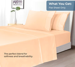200TC cotton flat sheet Sand - image 5