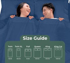 144TC cotton flat sheet Navy