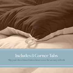 Royale comforter Chocolate & Sand