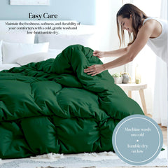 Royale comforter Hunter Green