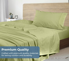 Royale Linens 200 thread count cotton sheet set