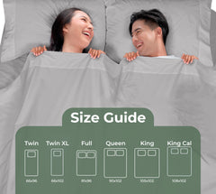 144TC cotton flat sheet Silver