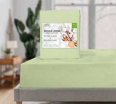 Royale Linens 300 thread Count 100% Cotton Sheet & Pillowcase Sets