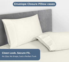 Royale Linens 300 thread Count 100% Cotton Sheet & Pillowcase Sets