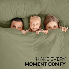 Royale Linens - 4 Piece Bed Sheet - Soft Brushed Microfiber 1800 Bedding Set - 1 Fitted Sheet, 1 Flat Sheet, 2 Pillowcase -Wrinkle & Fade Resistant Luxury Sheet Set (SageGreen)