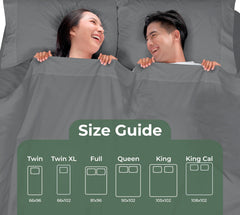 144TC cotton flat sheet Charcoal