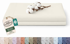 144TC cotton flat sheet Ivory