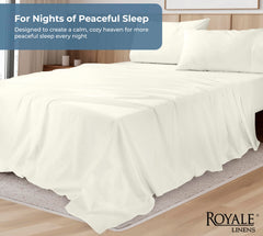 Royale Linens 200 thread count cotton sheet set