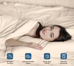 Royale Linens 200 thread count cotton sheet set