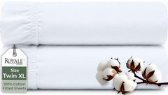 Fitted Sheets 2 Packs White upload26 image 18