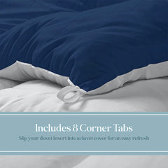 Comforter Navy & Silver image 4