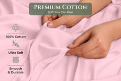 144TC cotton pillowcases Pink