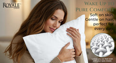 144TC cotton pillowcases White