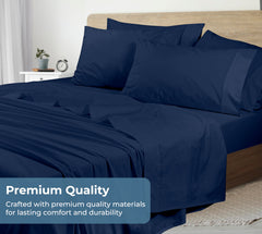 Royale Linens 200 thread count cotton sheet set