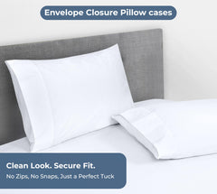 Royale Linens 300 thread Count 100% Cotton Sheet & Pillowcase Sets