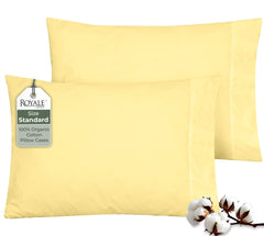200TC cotton pillowcase Yellow - image 19