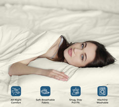 Royale Linens 200 thread count cotton sheet set