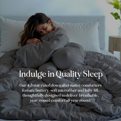 Royale comforter Charcoal