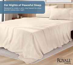 Royale Linens 200 thread count cotton sheet set