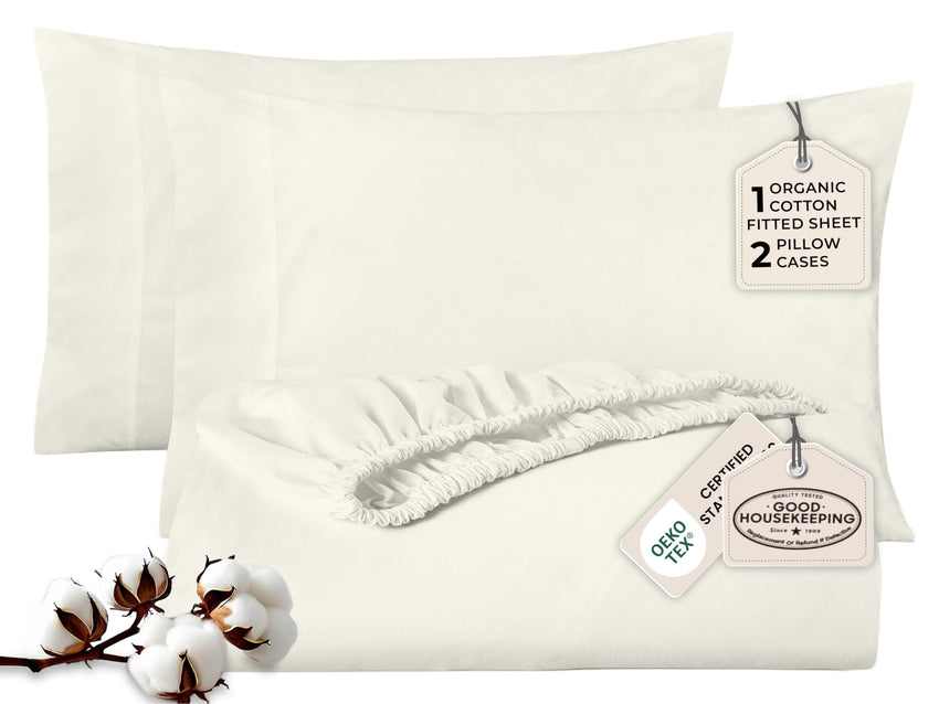 Royale Linens 300 thread Count 100% Cotton Sheet & Pillowcase Sets
