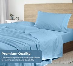 Royale Linens 200 thread count cotton sheet set
