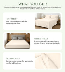 Royale Linens 144 thread Count 100% Cotton Sheet Set