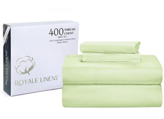 400TC sheet set Florentine Sage image 1
