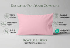144TC cotton pillowcases Pink