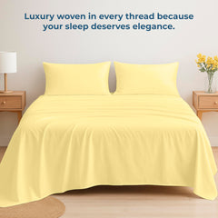 200TC cotton flat sheet Yellow - image 6