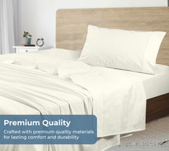 Royale Linens 200 thread count cotton sheet set