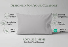144TC cotton pillowcases Silver