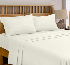 Royale Linens 300 Thread Count 100% Long Staple Combed Cotton Flat Sheet - Super Soft - Top Sheet - Breathable, Cool & Crisp Percale Flat Sheet Only
