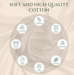 144TC cotton flat sheet Sand