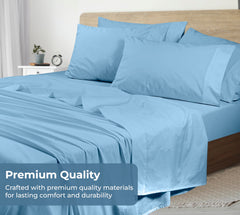 Royale Linens 200 thread count cotton sheet set