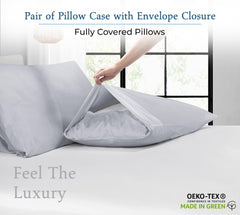 400TC cotton pillow Silver