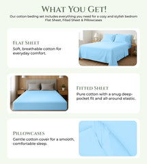 Royale Linens 144 thread Count 100% Cotton Sheet Set