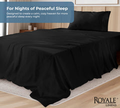 Royale Linens 200 thread count cotton sheet set