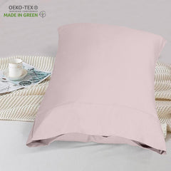 ROYALE LINENS 300 thread Count 100% Long Staple Combed Cotton Pillowcases Set Of 2 - Ultra Soft - Queen Bed Pillow Cover - 20"x30" - Breathable, Cool & Crisp Percale White Pillow Cases