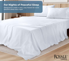Royale Linens 200 thread count cotton sheet set