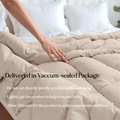 Royale comforter Chocolate & Sand