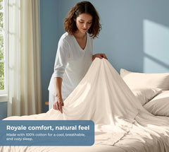 Royale Linens 200 thread count cotton sheet set