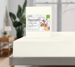 Royale Linens 300 thread Count 100% Cotton Sheet & Pillowcase Sets