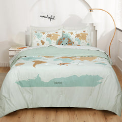 Royale Linens Biab Printed Bedding Set
