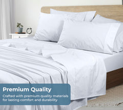 Royale Linens 200 thread count cotton sheet set