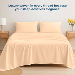 200TC cotton flat sheet Sand - image 6
