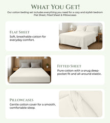 Royale Linens 144 thread Count 100% Cotton Sheet Set