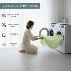 400TC cotton fitted Twin