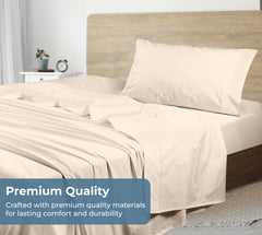 Royale Linens 200 thread count cotton sheet set
