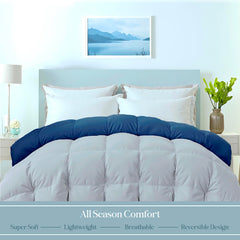 Comforter Navy & Silver image 2